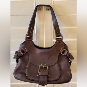 Mulberry Phoebe bag in chocolate brown leather